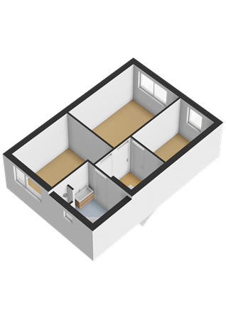 Floorplan - Berkenstraat 20, 3752 CS Bunschoten-Spakenburg